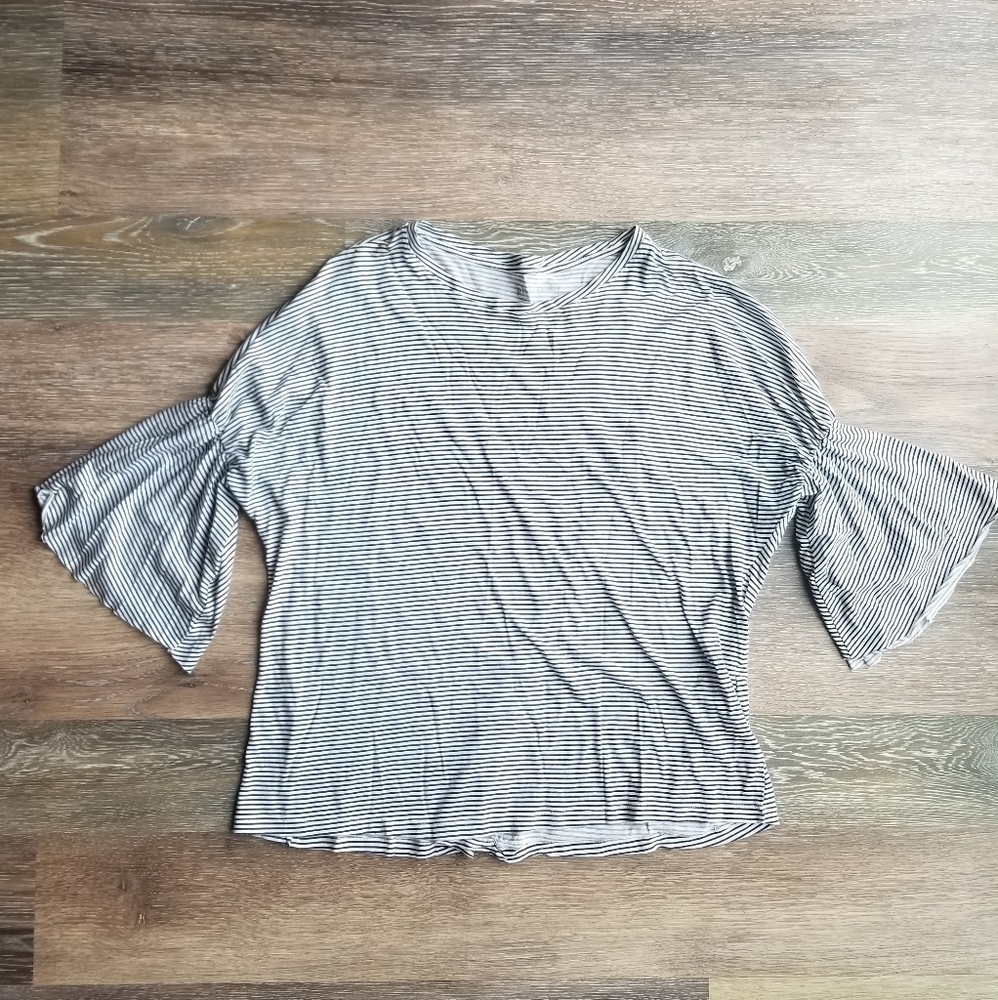 Philosophy bell-sleeve tunic